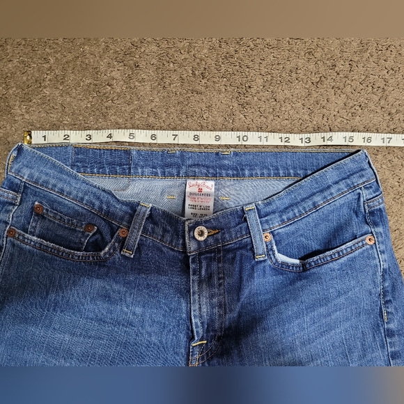 LUCKY BRAND DUNGAREES BY GENE MINTESANO SWEET N LOW BOOT CUT DENIM JEANS 10/30 - Picture 6 of 12